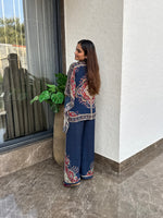 Midnight Royale Kaftan Co-ord Set