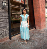 Belted Shirt Midi Dress