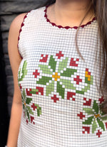 Patola Inspired Floral Dress