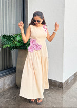 Blush Bloom Crochet Dress