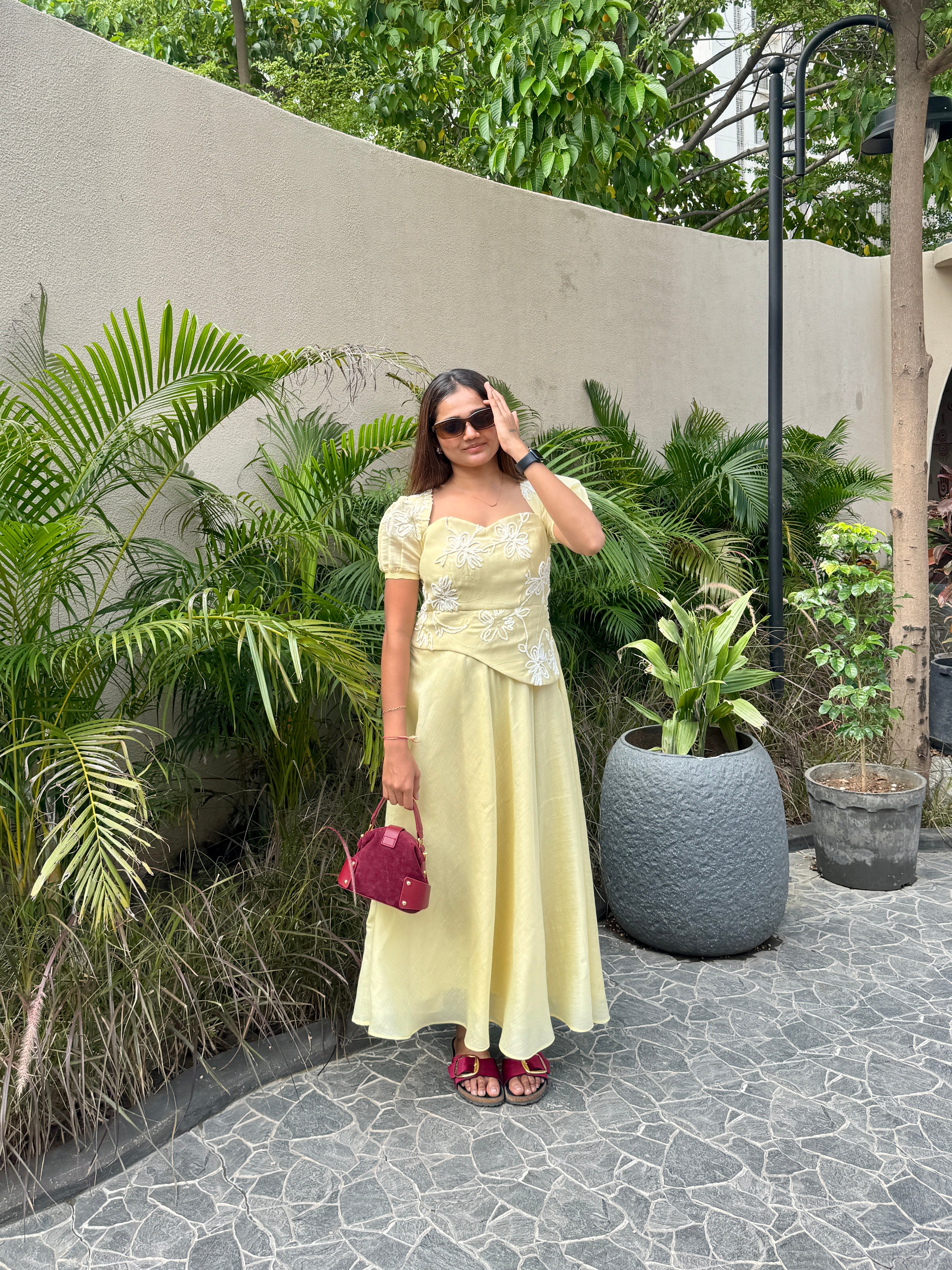 Sunlit Bloom Dress