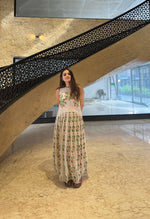 Patola Inspired Floral Dress