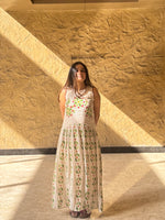 Patola Inspired Floral Dress