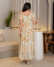 Floral Meadow Maxi Dress