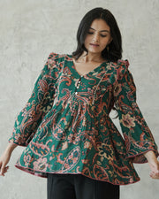 Paisley Charm Cotton Top