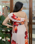 Scarlet Petal Maxi